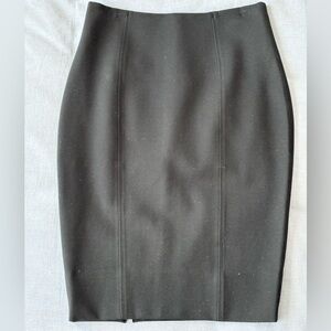 NWOT SPANX Classic Black Ponte Pencil Skirt